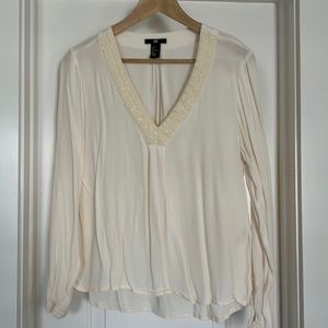 H&M Cream Blouse